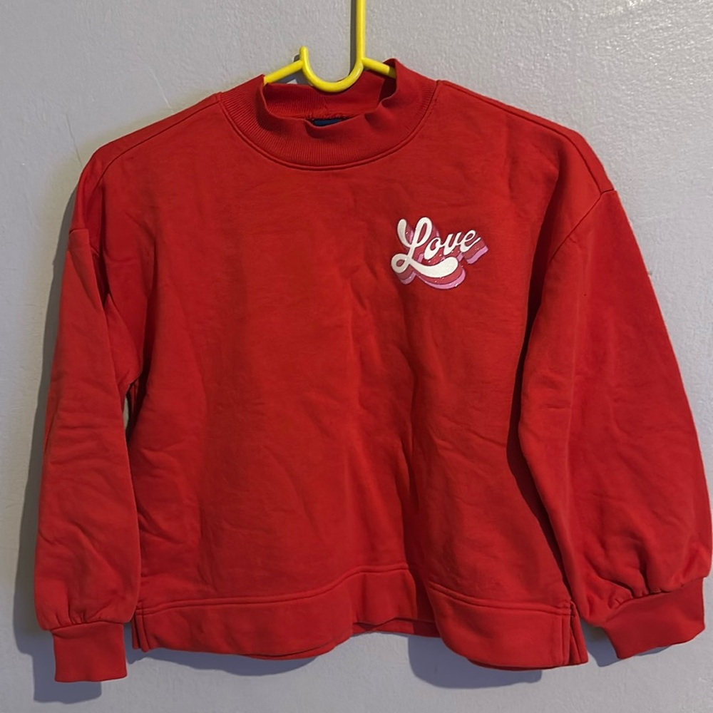 Old Navy Mock Neck Graphic Sweatshi